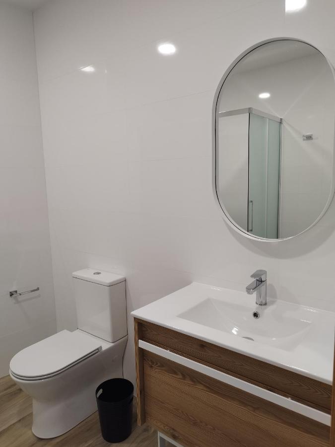 Pension Residencial Platas O Pedrouzo Bagian luar foto