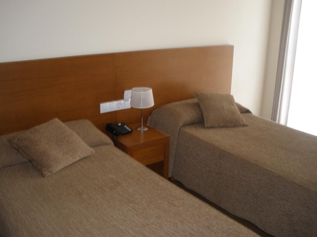 Pension Residencial Platas O Pedrouzo Bagian luar foto
